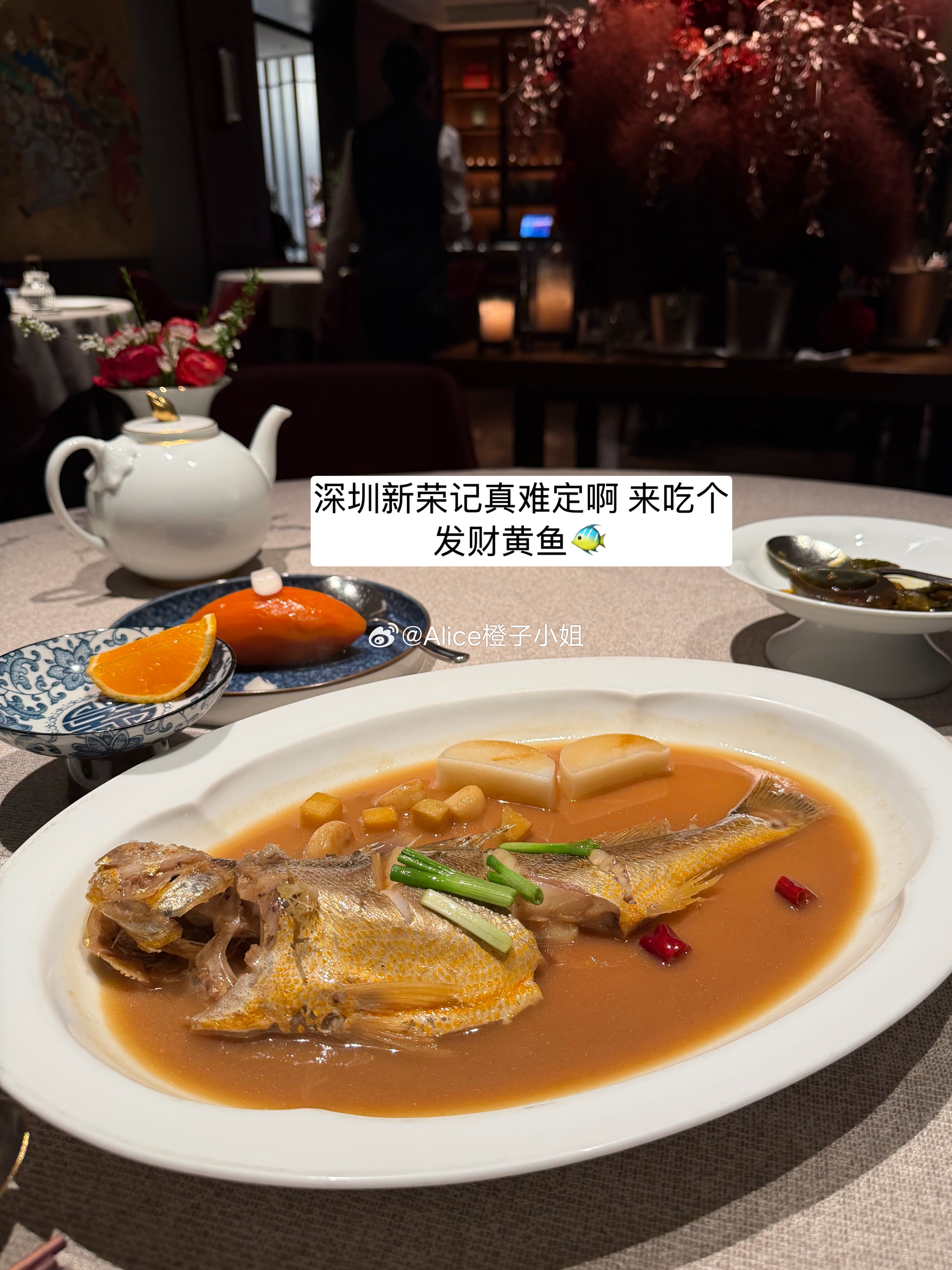 春节plog🧨🧧元宵节来新荣记吃个发财黄鱼🐠大家今天吃汤圆了吗