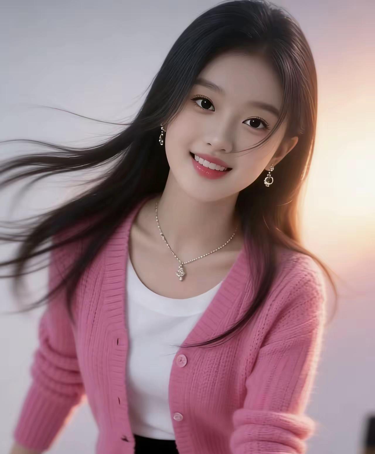 青纯美女，亮丽青春