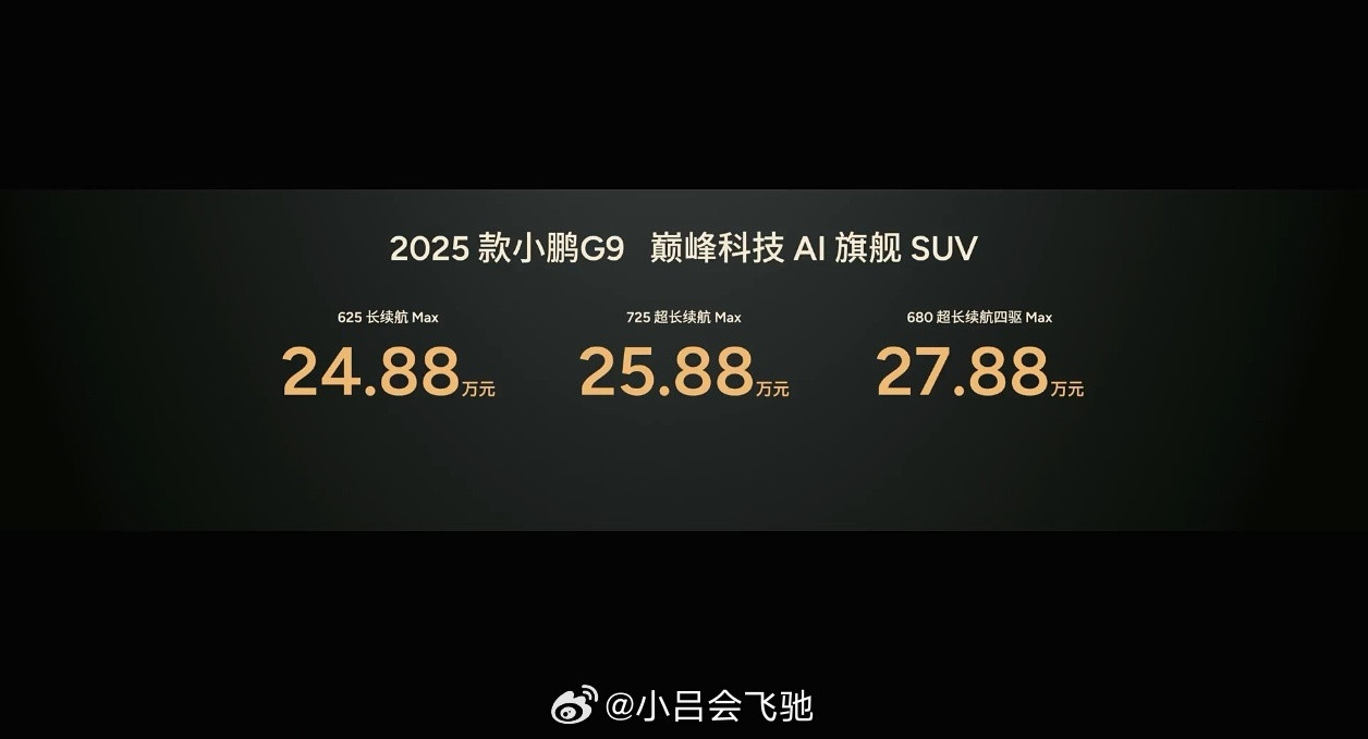 小鹏G9价格来了，曾经的30万级产品[捂脸哭][捂脸哭]G6全系20万内。无意冒犯，