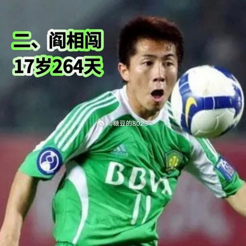 北京国安队史最年轻进球队员TOP10📊邓捷夫19岁65天位列第6，现役球员张稀哲、梁少文在列。🔟