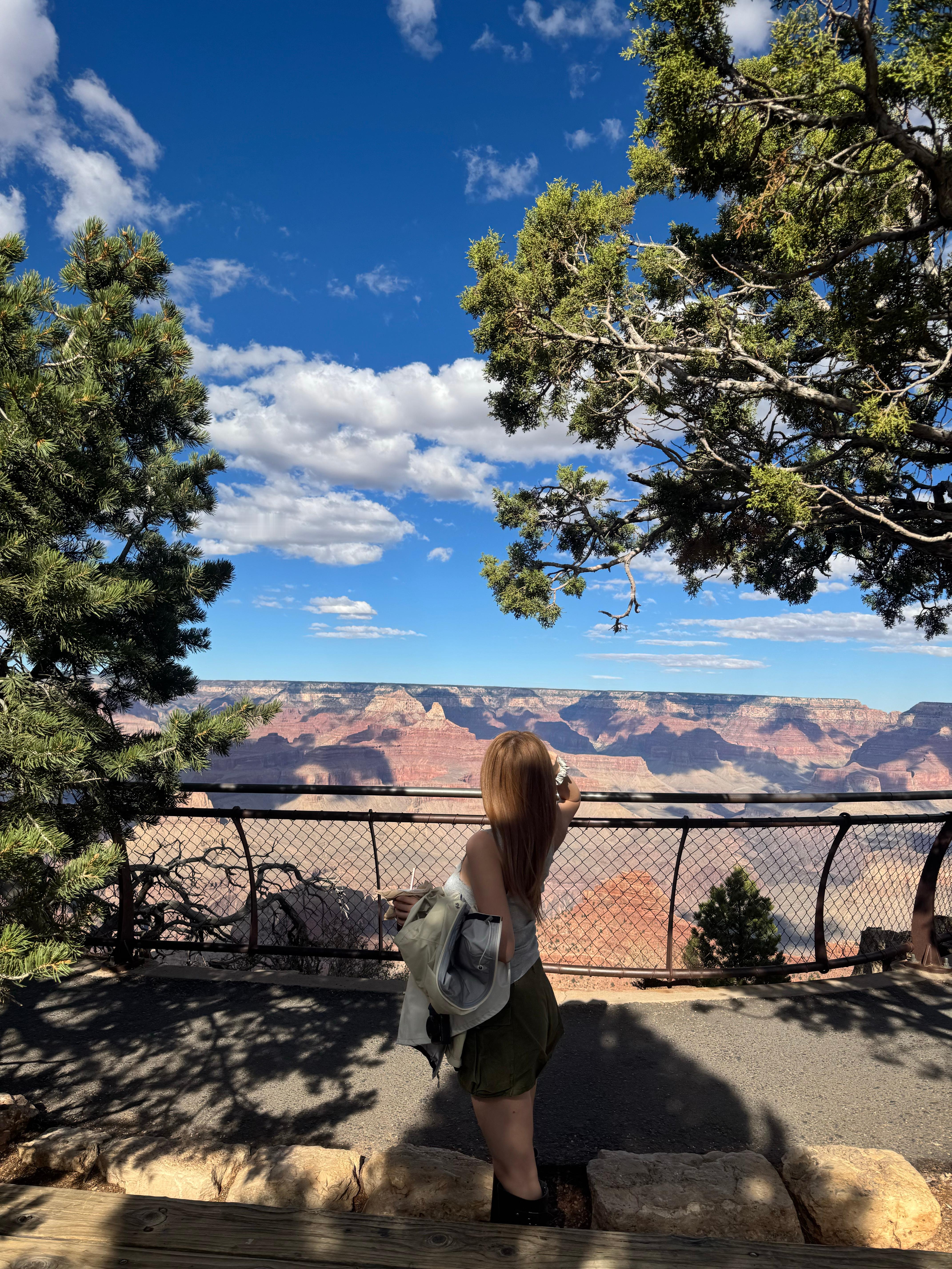 🌍🌊🌪️LasVegasadventure大峡谷徒步看到了粉色落日鲍威