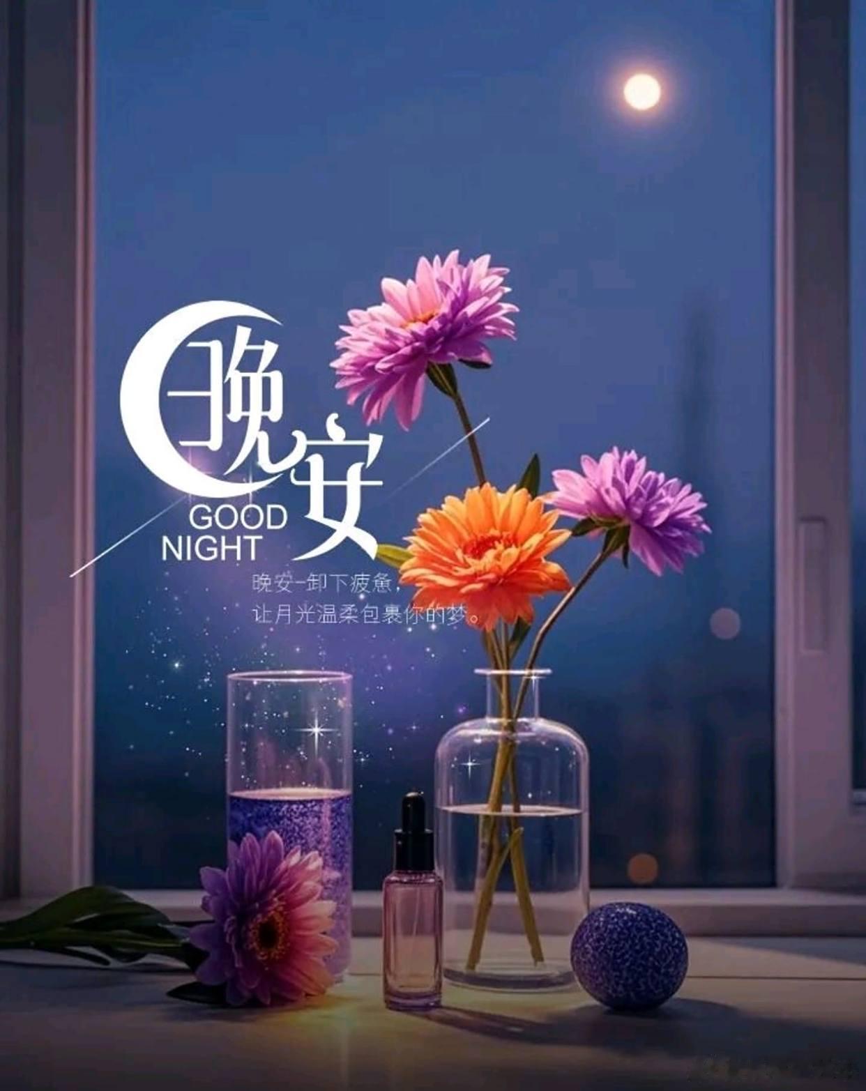 晚安[玫瑰]🌛​​​