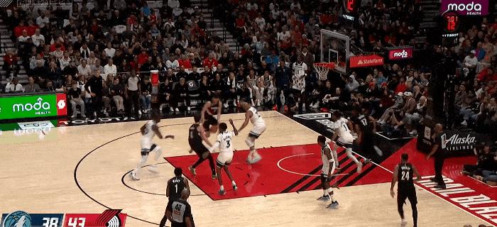 杨瀚森转身勾手，戈贝尔一巴掌拍飞。不是他技术差，是CBA的篮下和NBA根本不是