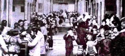 1959年7月份的庐山会议上，朱德元帅痛批农村大食堂，即农村公共食堂。毛主席对此