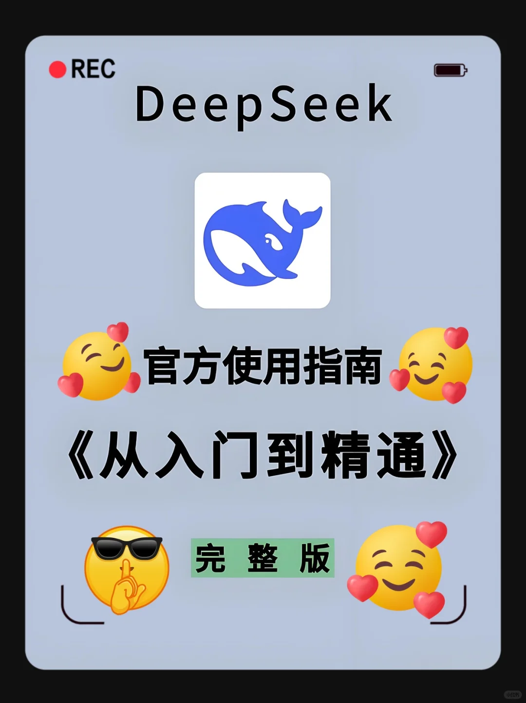 deepseek官方指南，从入门到精通，完整版。