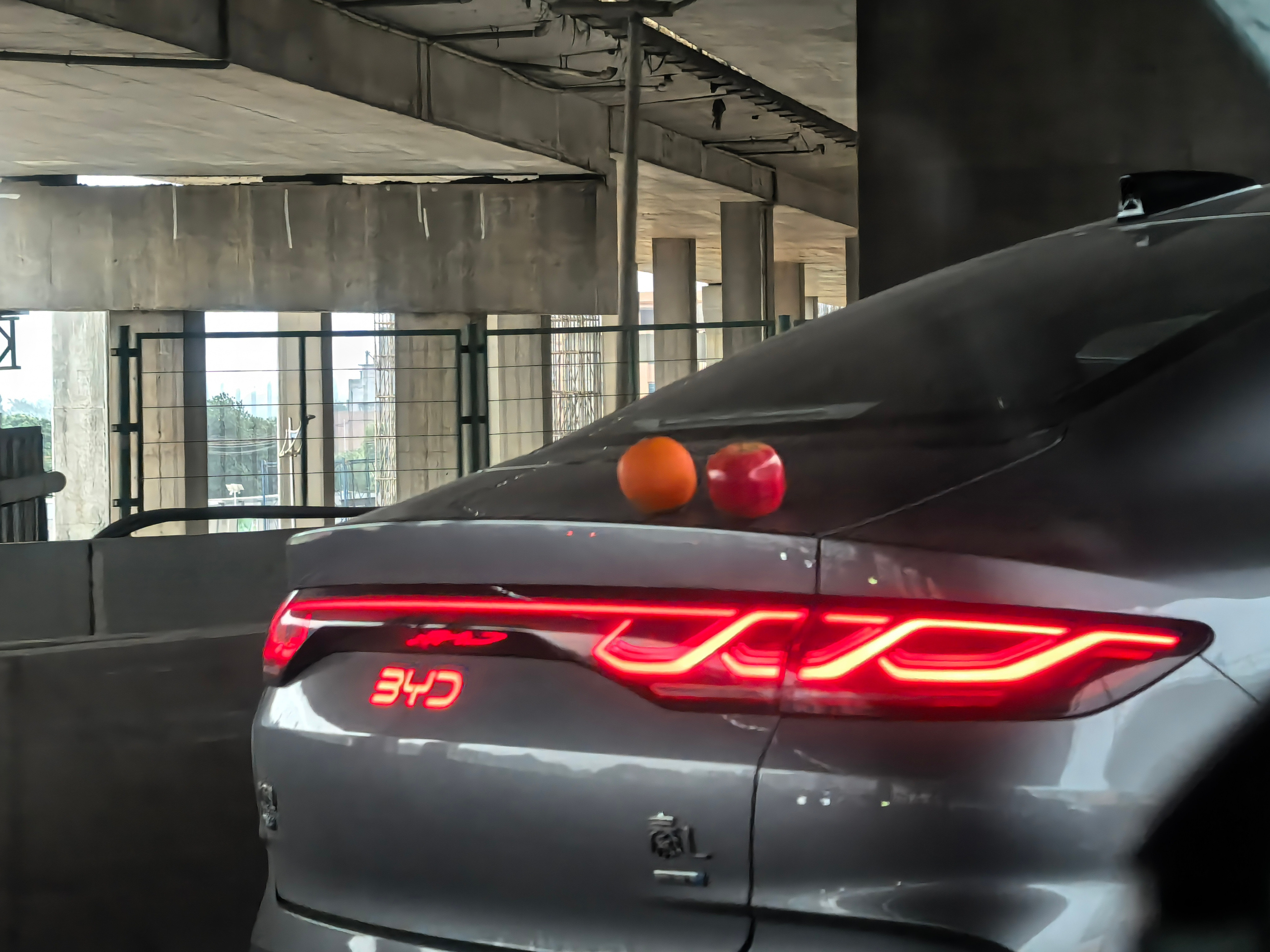 笑死，我刚才还说师傅你后面的水果快掉了，结果人家是贴上去的装饰品。