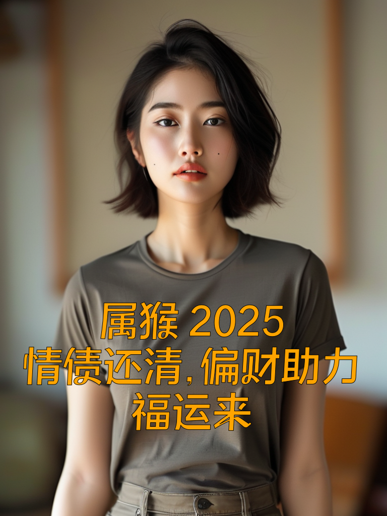 属猴2025：情债还清，偏财助力福运来