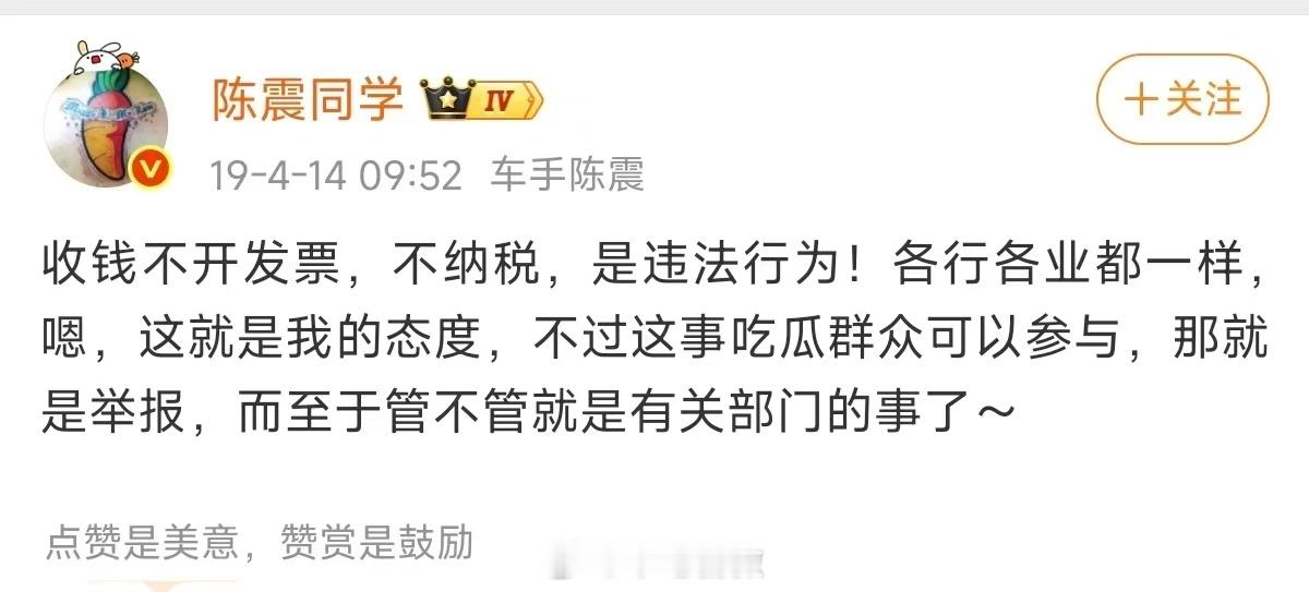 陈震偷税案“对，我就是那个傻子！”其实一点都不傻