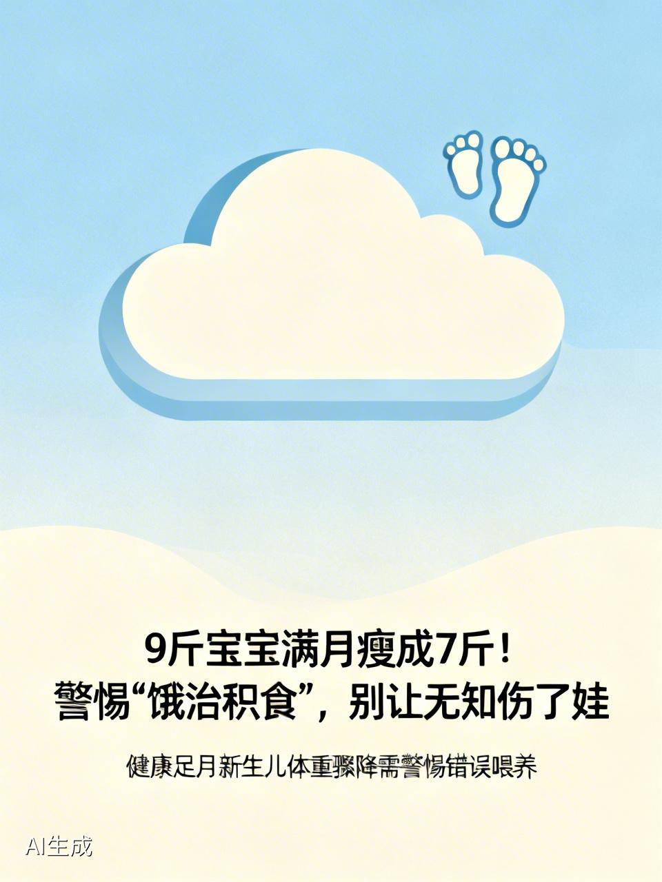 9斤宝宝满月瘦成7斤！警惕“饿治积食”，别让无知伤了娃婴儿出生9斤一个月瘦