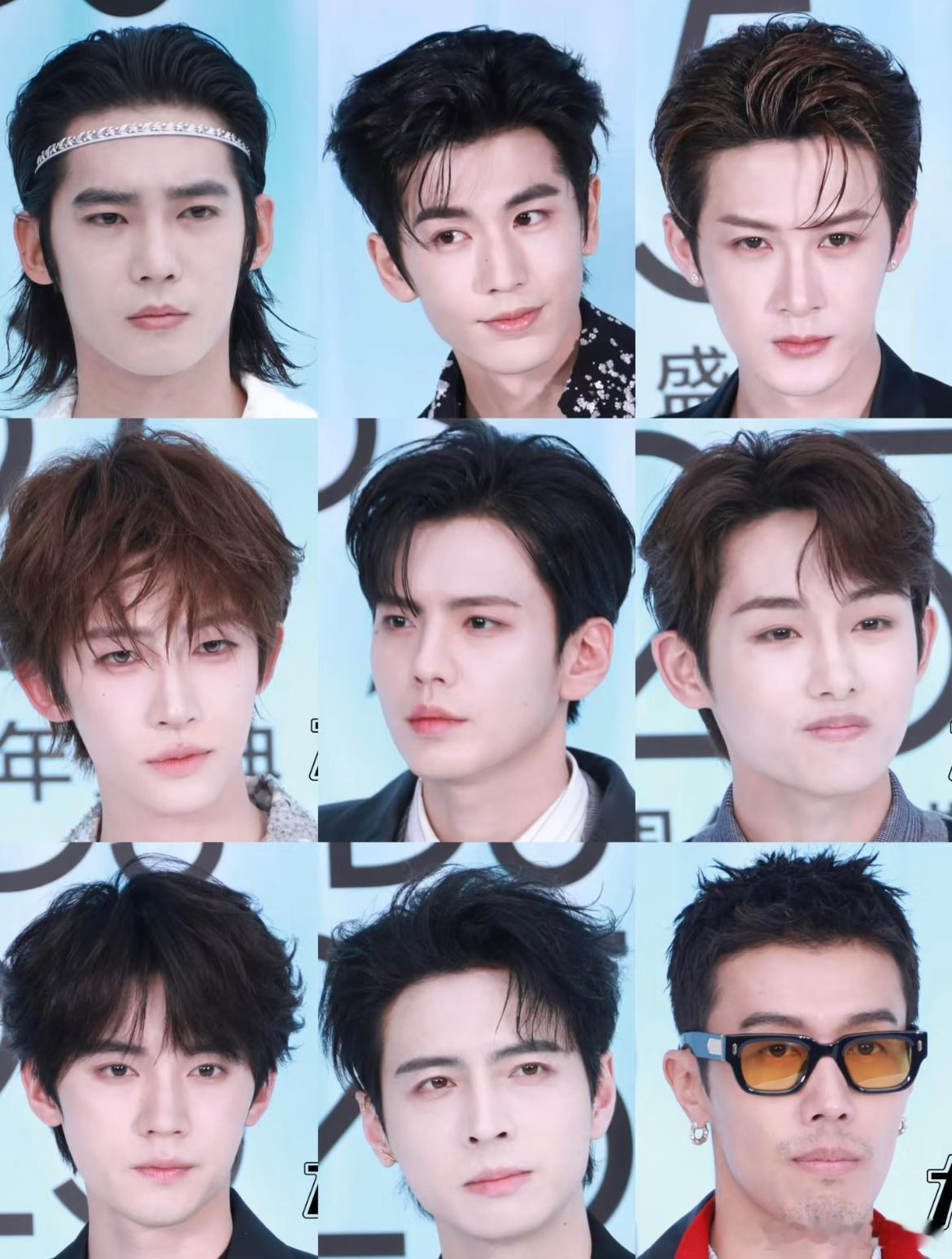 这两张更为清楚ELLE红毯男明星怼脸生图檀健次、于适、张凌赫、董思成、周翊然、刘