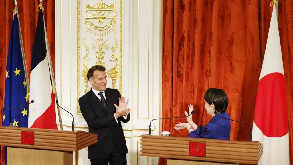 当着高市早苗的面，马克龙承诺：不邀请中国参加G7峰会高市早苗本就是日本政坛
