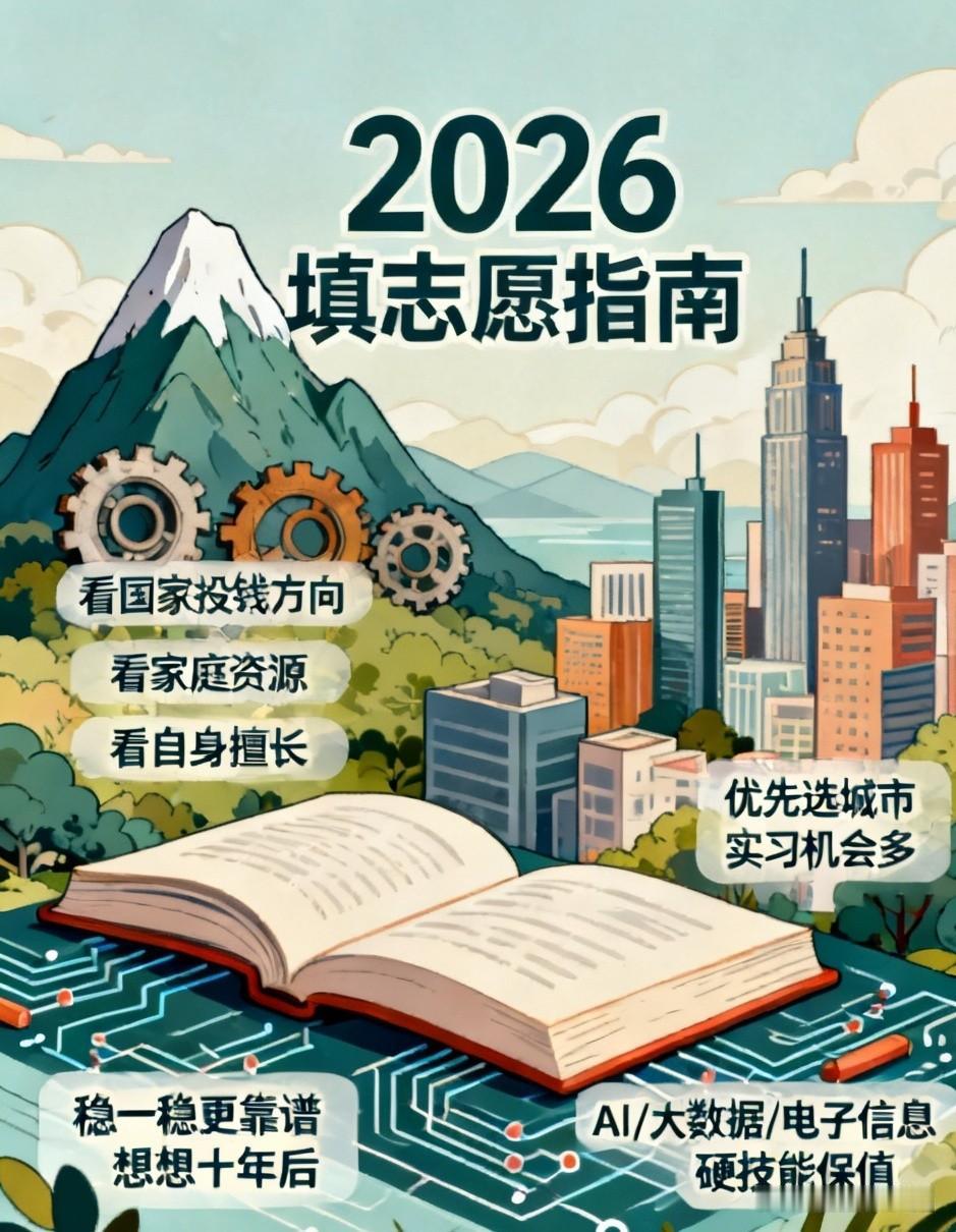 2026年填志愿，别只盯着“热门”了。有个扎心真相：现在火的专业，四年后可能变冷