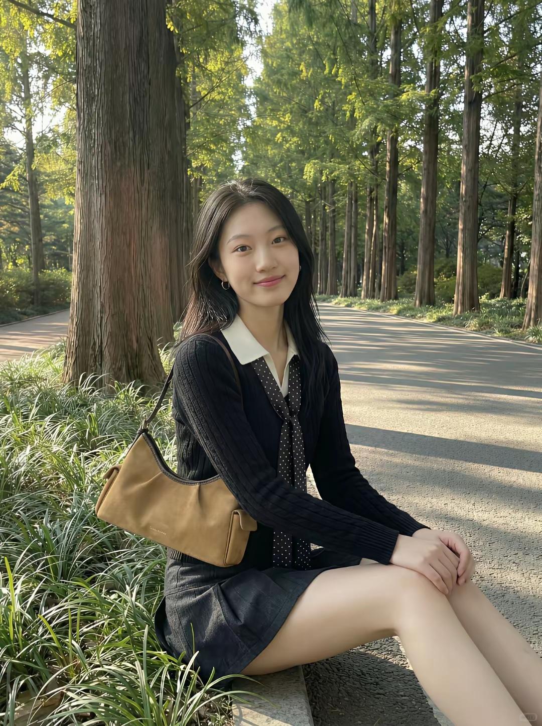 绿树阴中坐，清风拂面来。