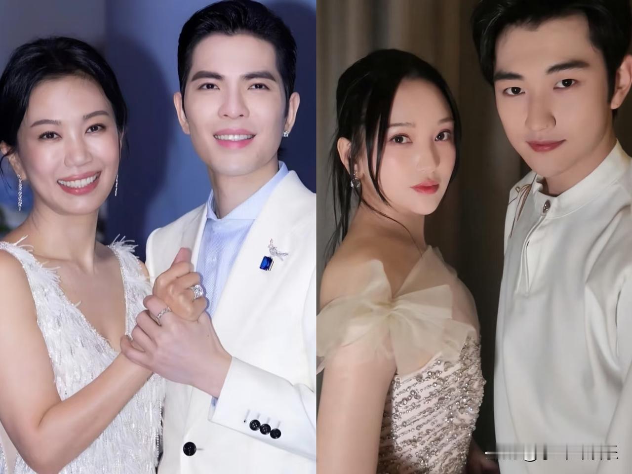 萧敬腾和孙丞潇一个有钱有势，一个没钱没势都找了比自己大十几岁的女人，但都