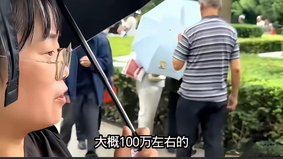 济南千佛山相亲大会，一大龄女子介绍自己说自己年薪10万左右，想找个体制内的，年薪