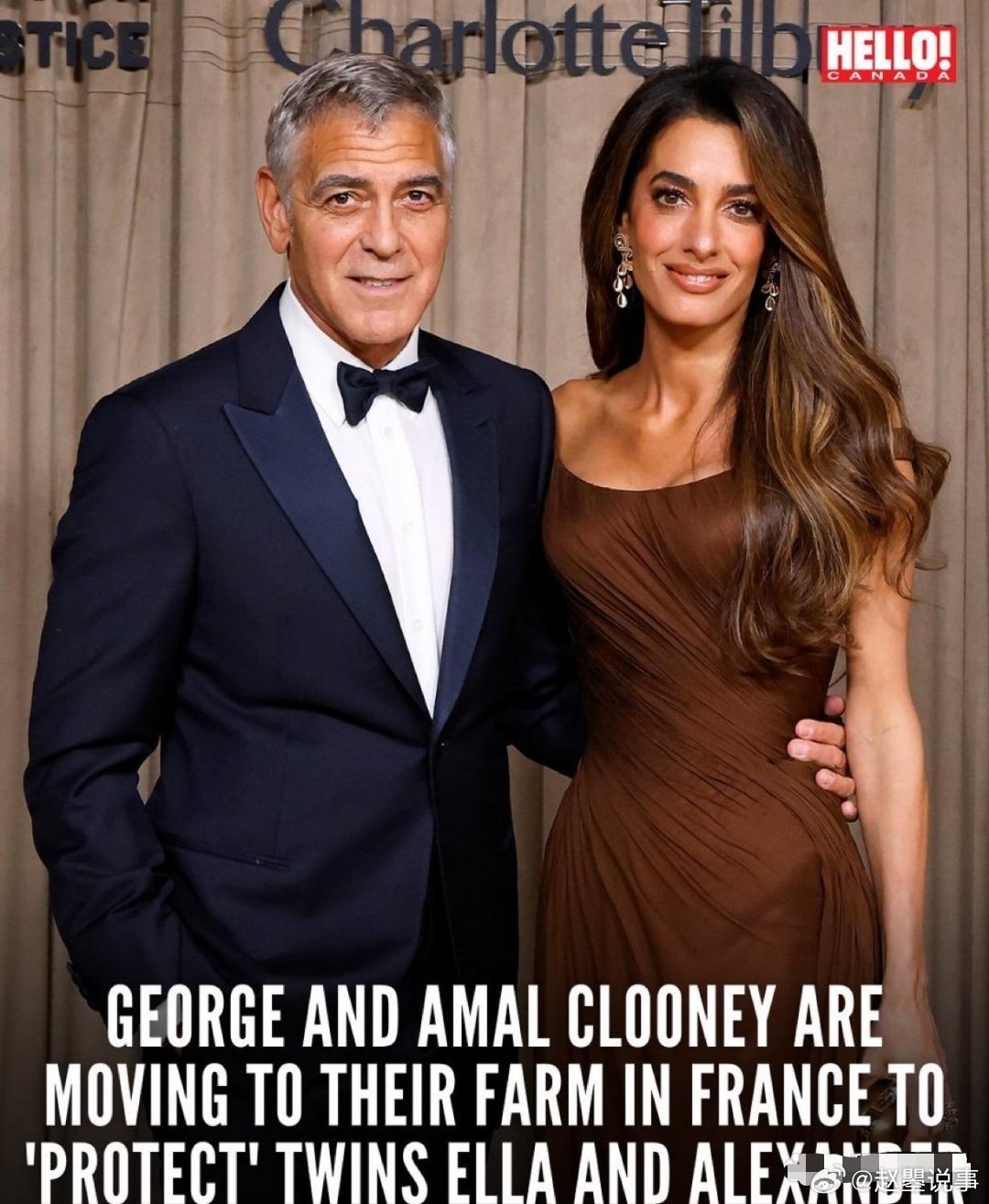 63岁的好莱坞巨星，昨天亲手拔掉了自己庄园里最后一根网线。乔治·克鲁尼带着全家彻