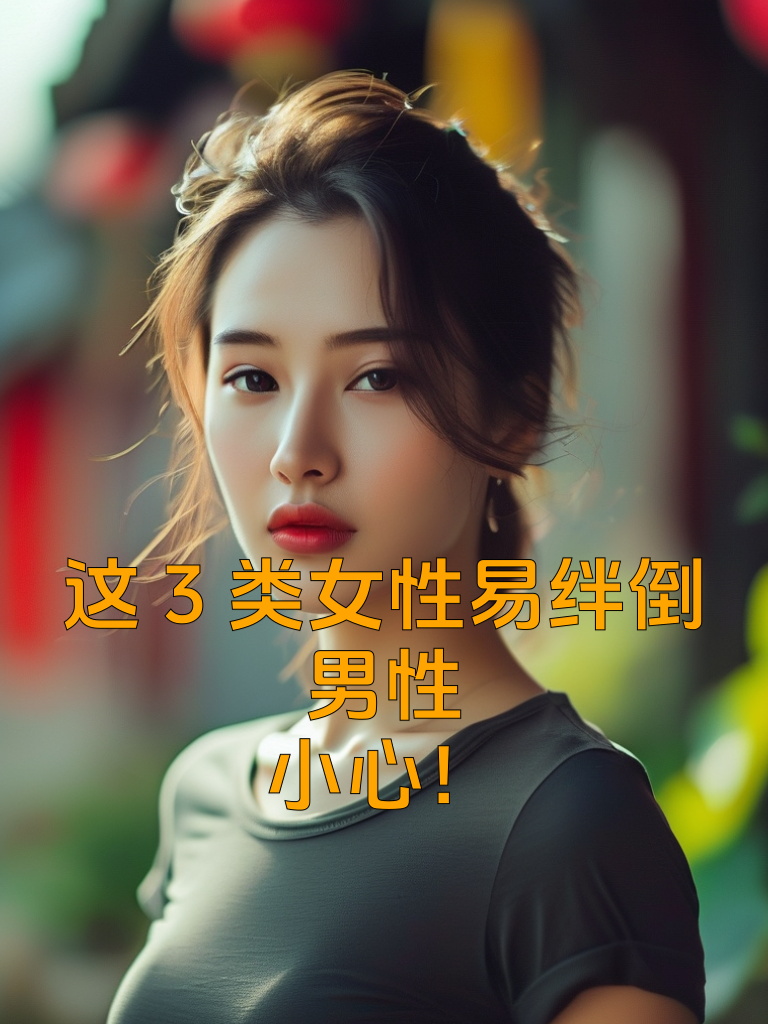 这3类女性易绊倒男性，小心！