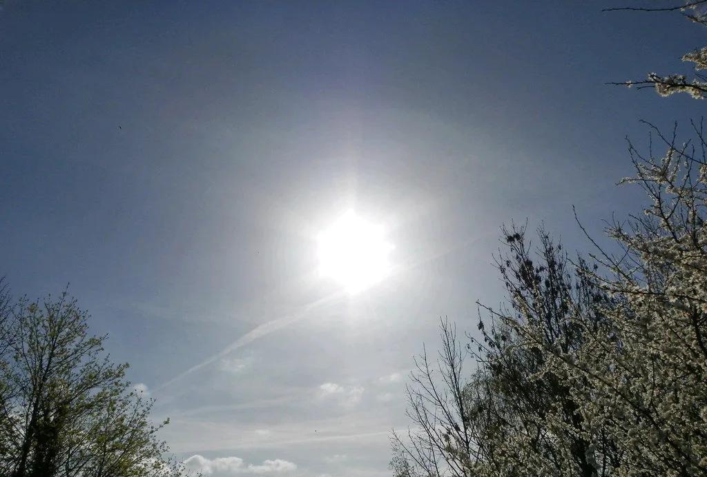 1)Thesunissostrongtoday.（太阳太烈了）2)