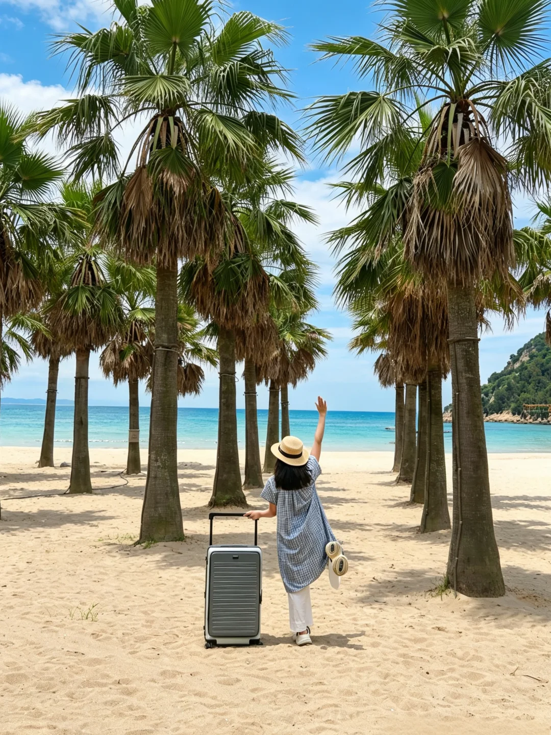 被40万人问疯的沙滩🏝️，不是三亚 就在温州
