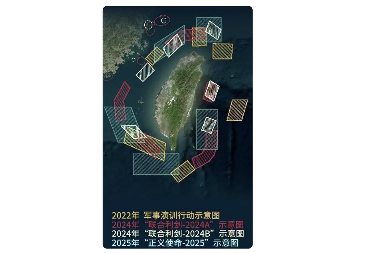 解放军围岛军演，高市早苗罕见沉默，因为全球都看明白了：解放军军演，重点针对的就是