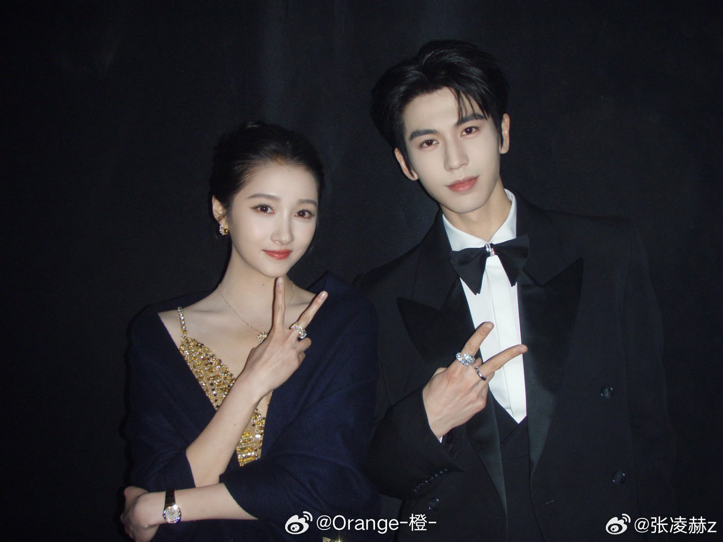 张凌赫关晓彤身高差男帅女美谁看了不狠狠磕个啊，导演快看看这俩吧！！！球球了不管现