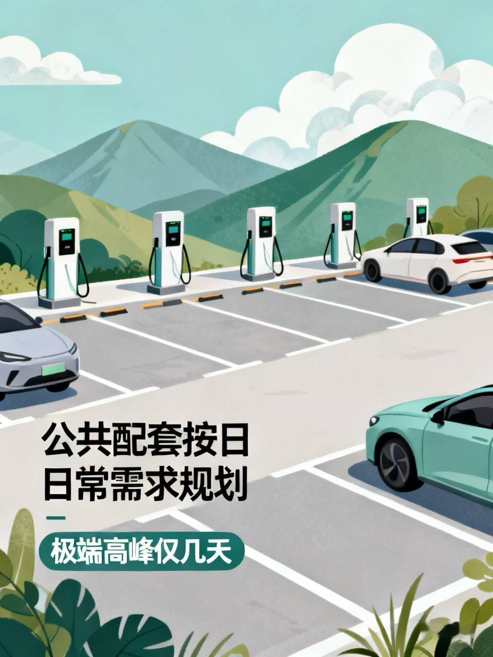 在服务区碰到位充电桩运维，干了八年。我问他：节假日堵成这样，为啥不多建桩？