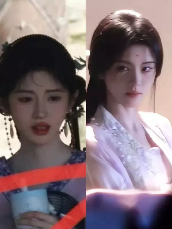 化妆师造型师你来告诉我，请问你用了什么妙方？把鞠婧祎的额头变小了一半全球秃头人