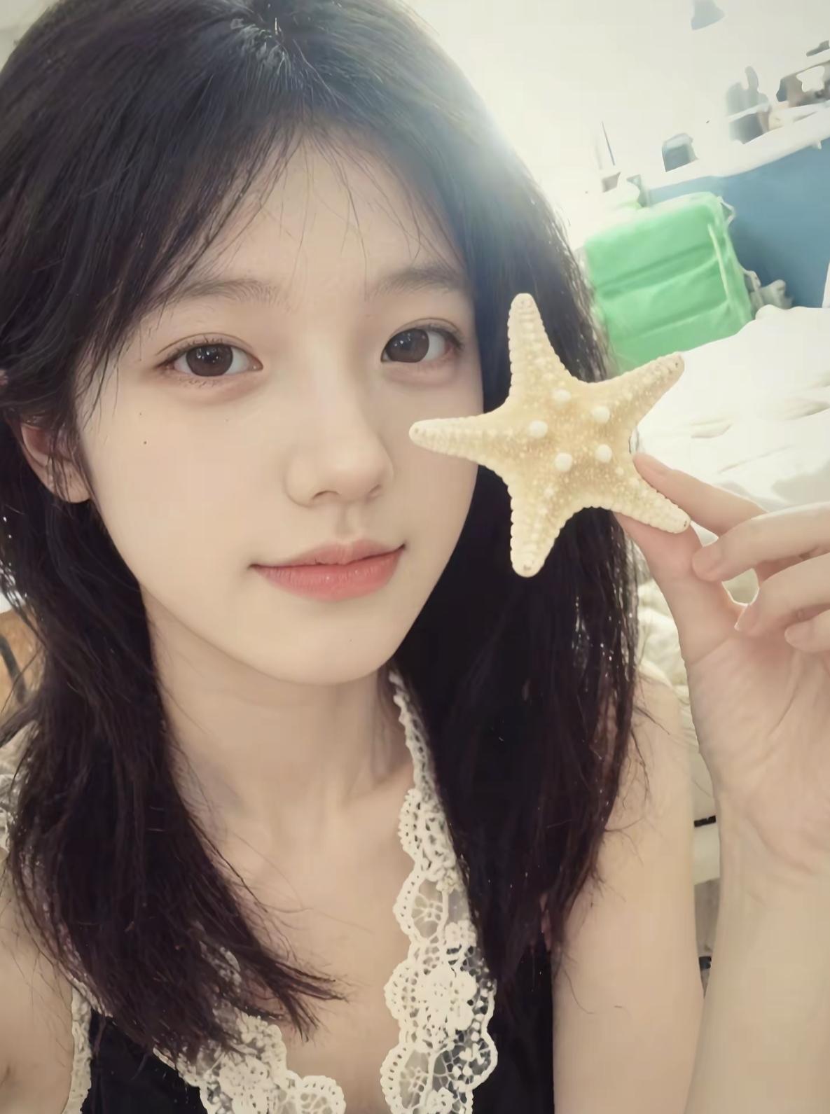 星海映眸，梦回故里。有哪些美丽动人的女性你见过最漂亮的女孩有多漂亮你眼中漂亮