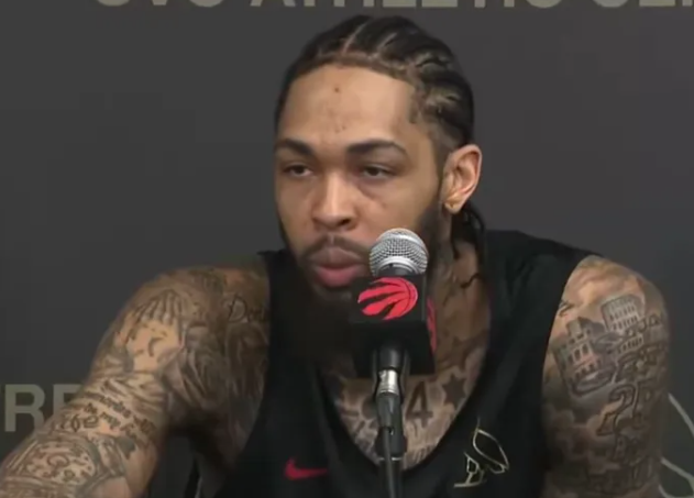 猛龙球员布兰登-英格拉姆接受了记者采访，谈到了此前状态的低迷：我得到的还是那些