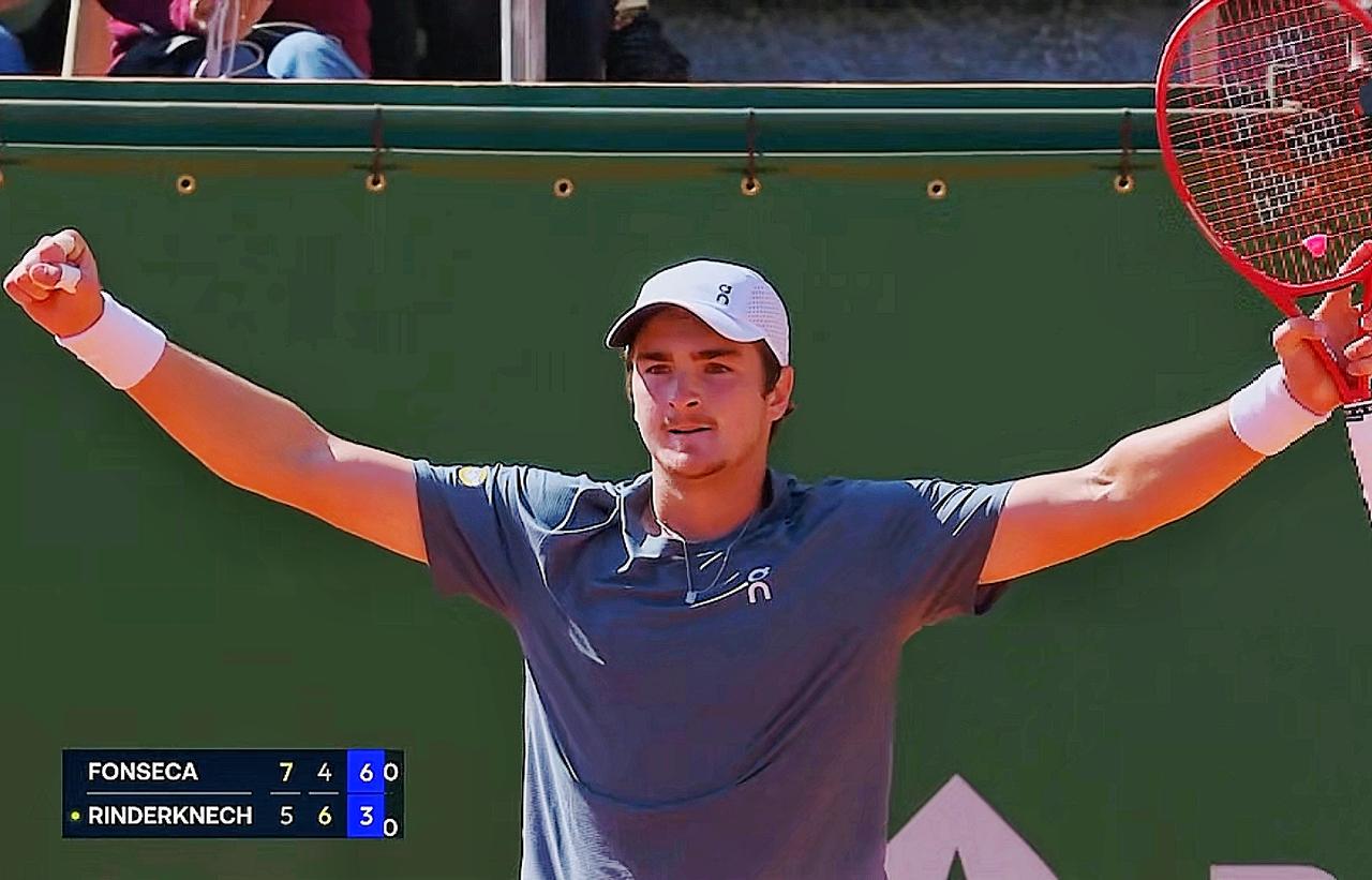 新生代丰塞卡蒙特卡洛大师赛第三轮对阵贝雷蒂尼时刻北京时间202