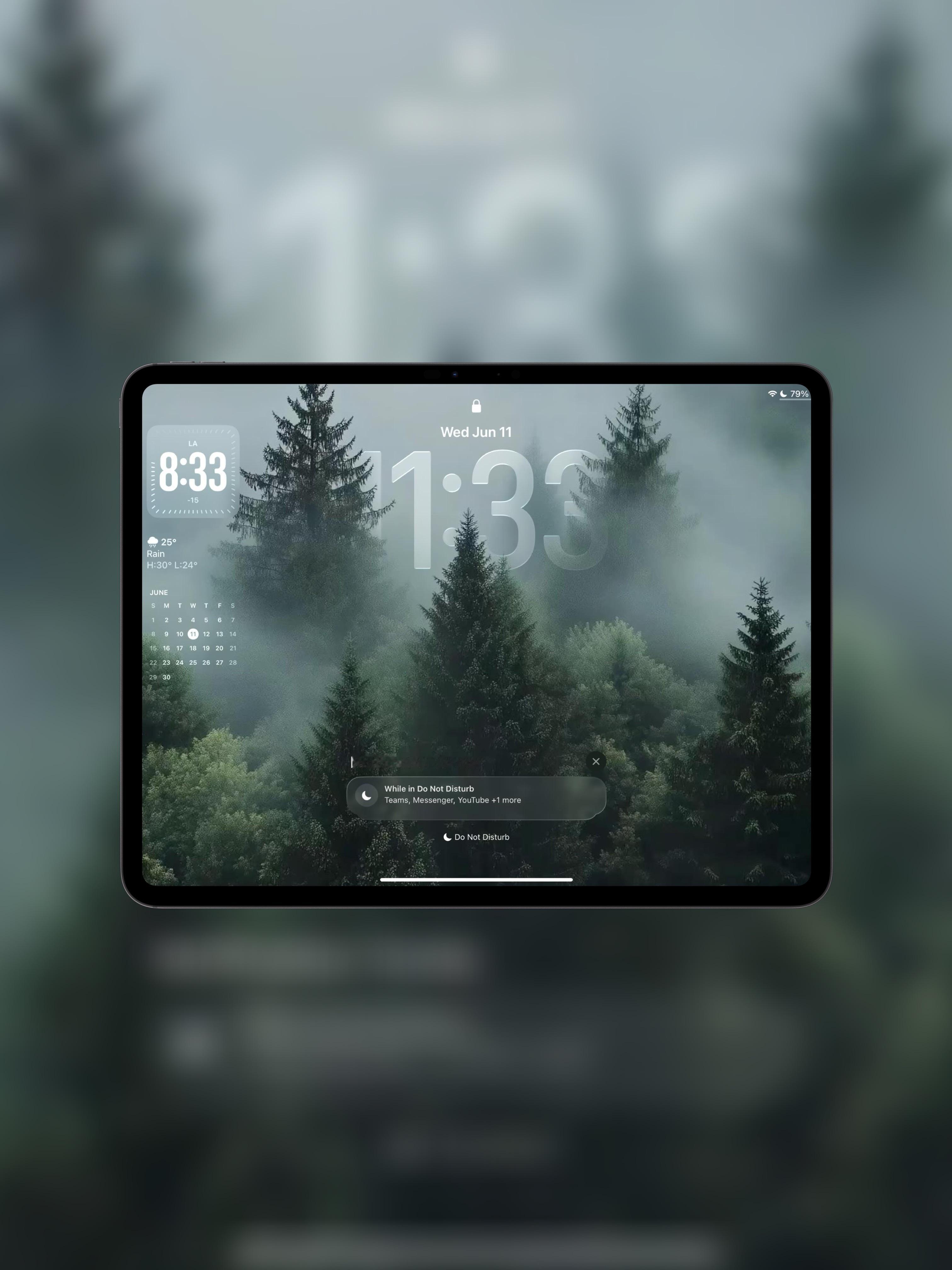 iOS26让一些平平无奇的壁纸更高级了​​​