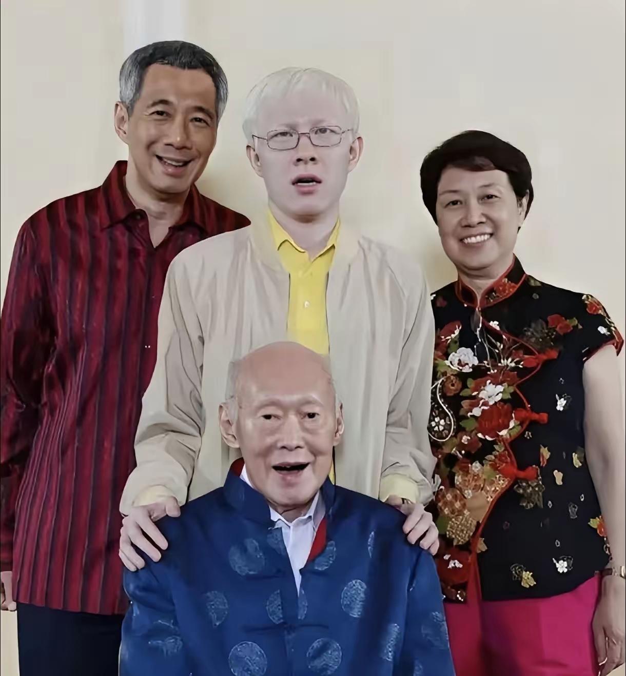 谁都有自己的烦恼。新加坡李显龙的长子有白化病，生活非常低调，不公开露面。也许是白