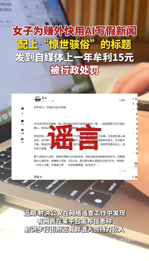 “尴尬了！”6月15日报道，四川射洪，一女子为了赚外快，加入了好几个写作群，后来