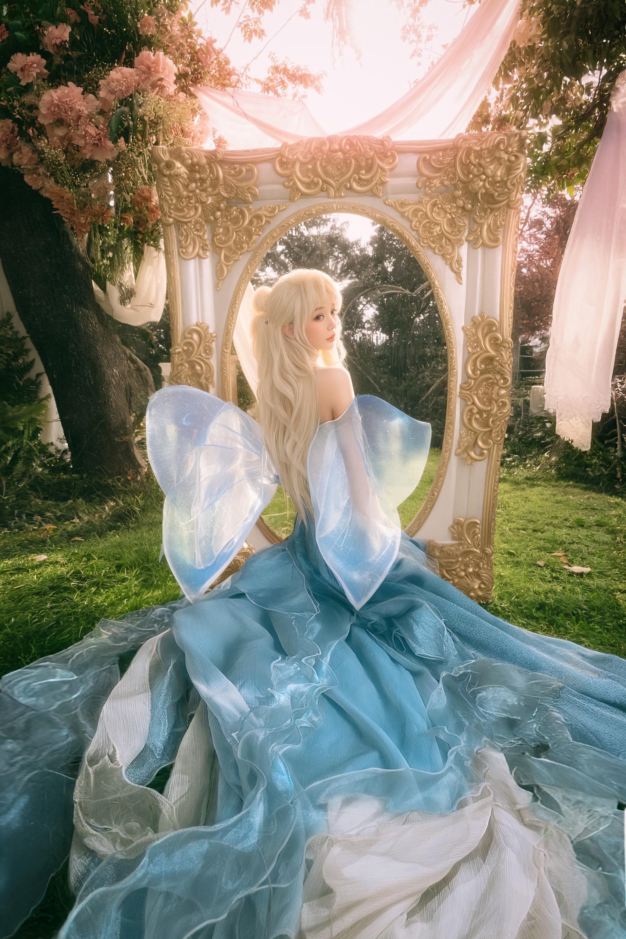 当拿起超广角拍唯美少女时。📷：富士gfx100s2 镜头：20 35...
