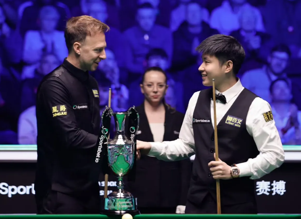 特鲁姆普:“赵心童很强，但世锦赛没有人能必定夺冠。”世界第一特鲁姆普在首轮获