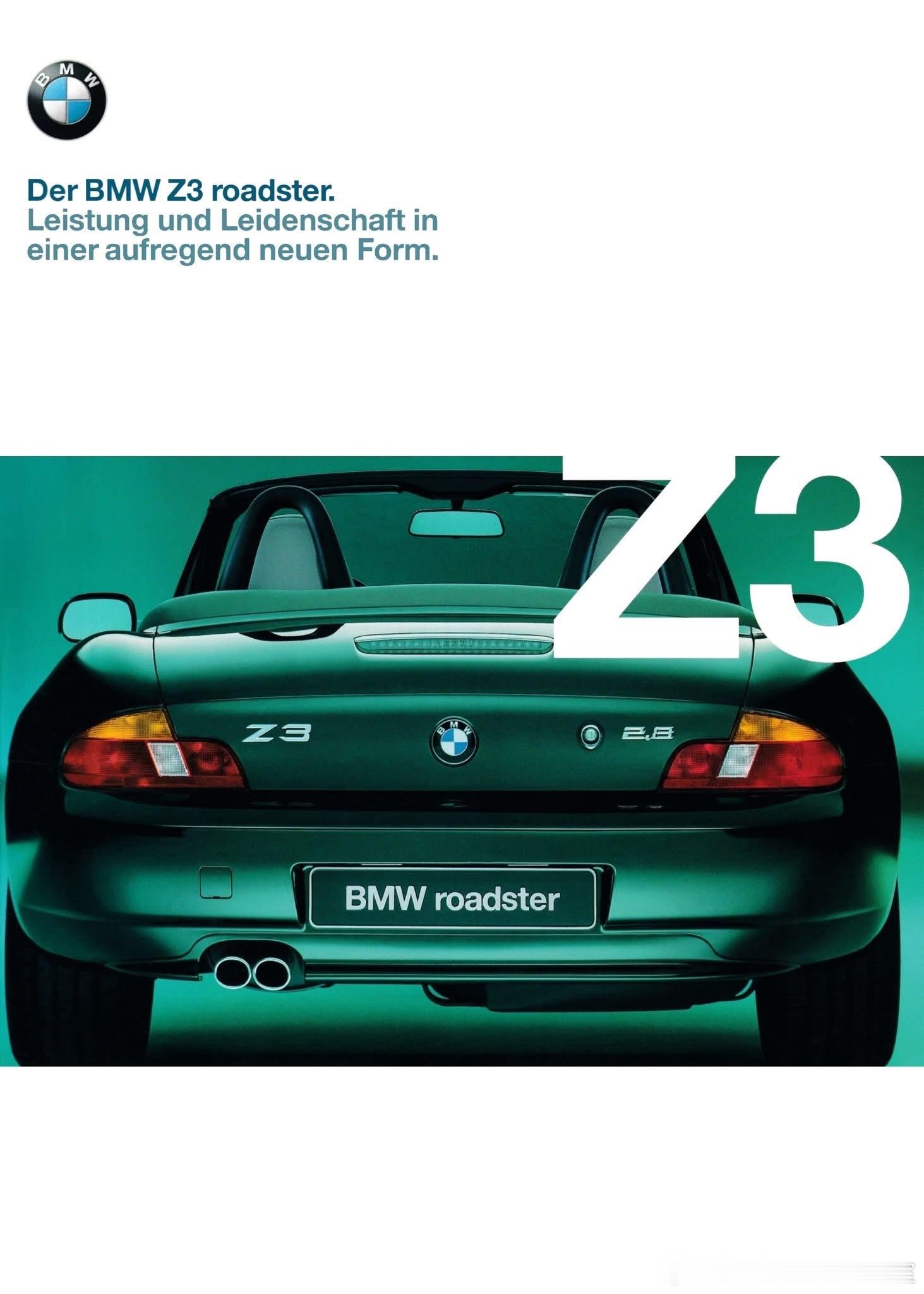 宝马初代Z3的历史，1989年马自达MX-5推出后风靡全球，以操控为品牌基因的宝