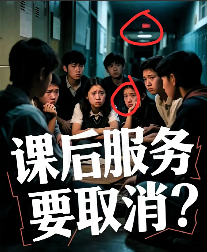 家长群里突然炸开了锅！课后服务要全面取消的消息传得沸沸扬扬。长