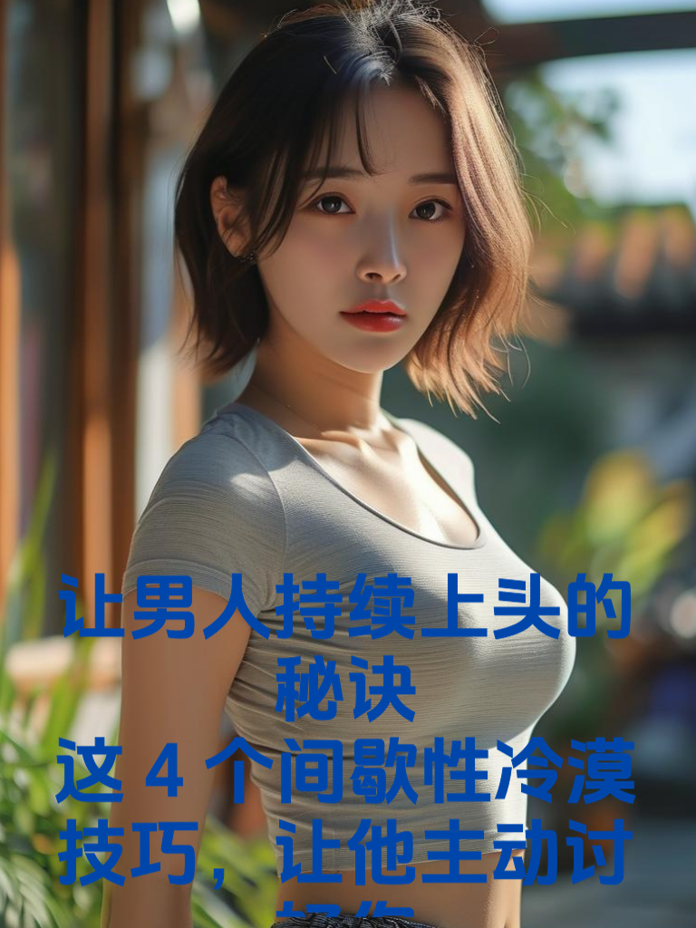 让男人持续上头的秘诀：这4个'间歇性冷漠'技巧，让他主动讨好你