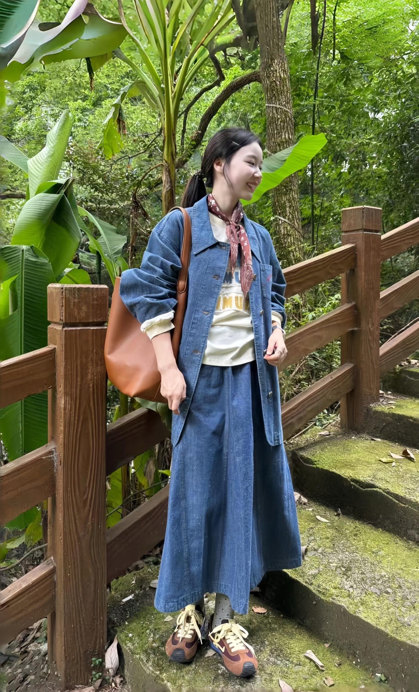 初秋穿搭 慵懒风穿搭 复古穿搭 早秋氛围感穿搭 韩系穿搭