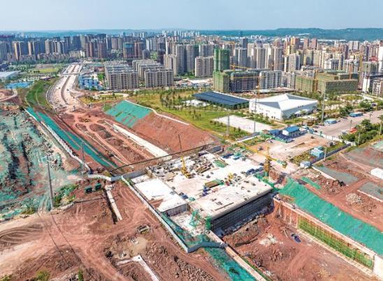 广安100个省市重点项目年度投资过半