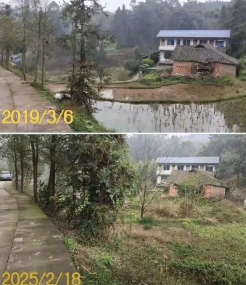 现在的农村是越来越空啊