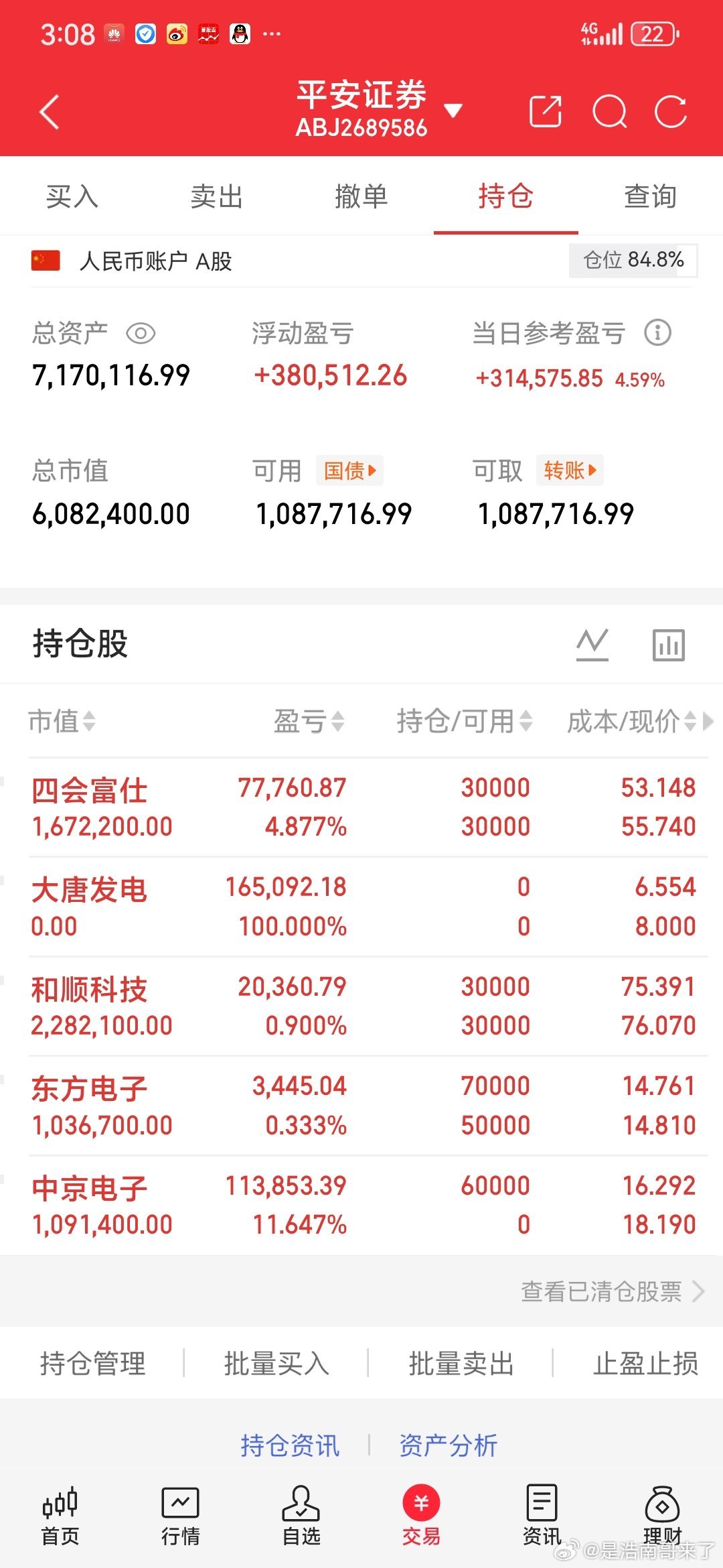 真是笑不活了，刷到一个股民段子，太真实了：进入了大A之后，癌症都能硬扛三十年，就