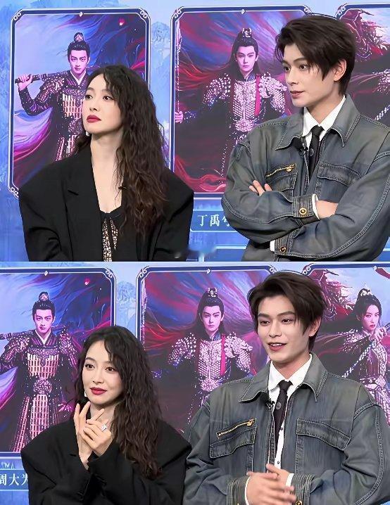 刷到丁禹兮和宋茜扫楼玩得不知天地为何物的视频，我的嘴角全程都压不下去，你们发现没