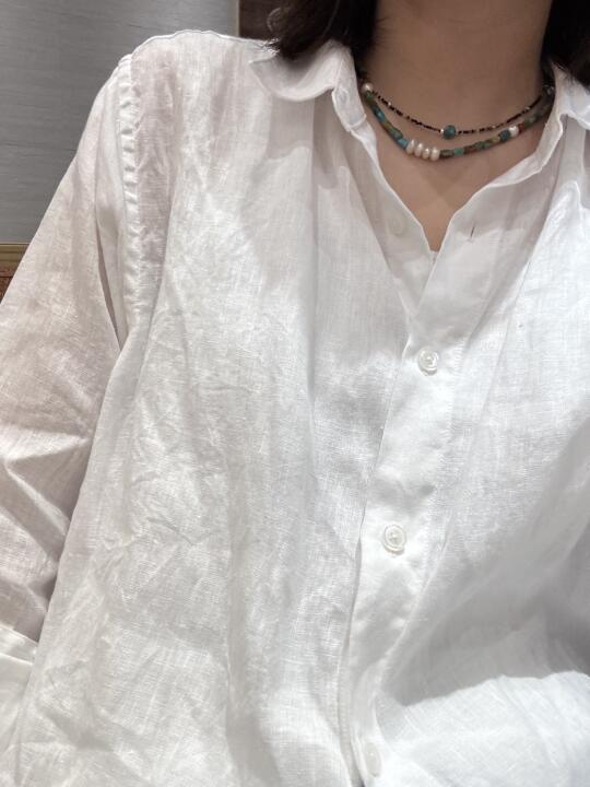 muji 无印良品 汉麻衬衫