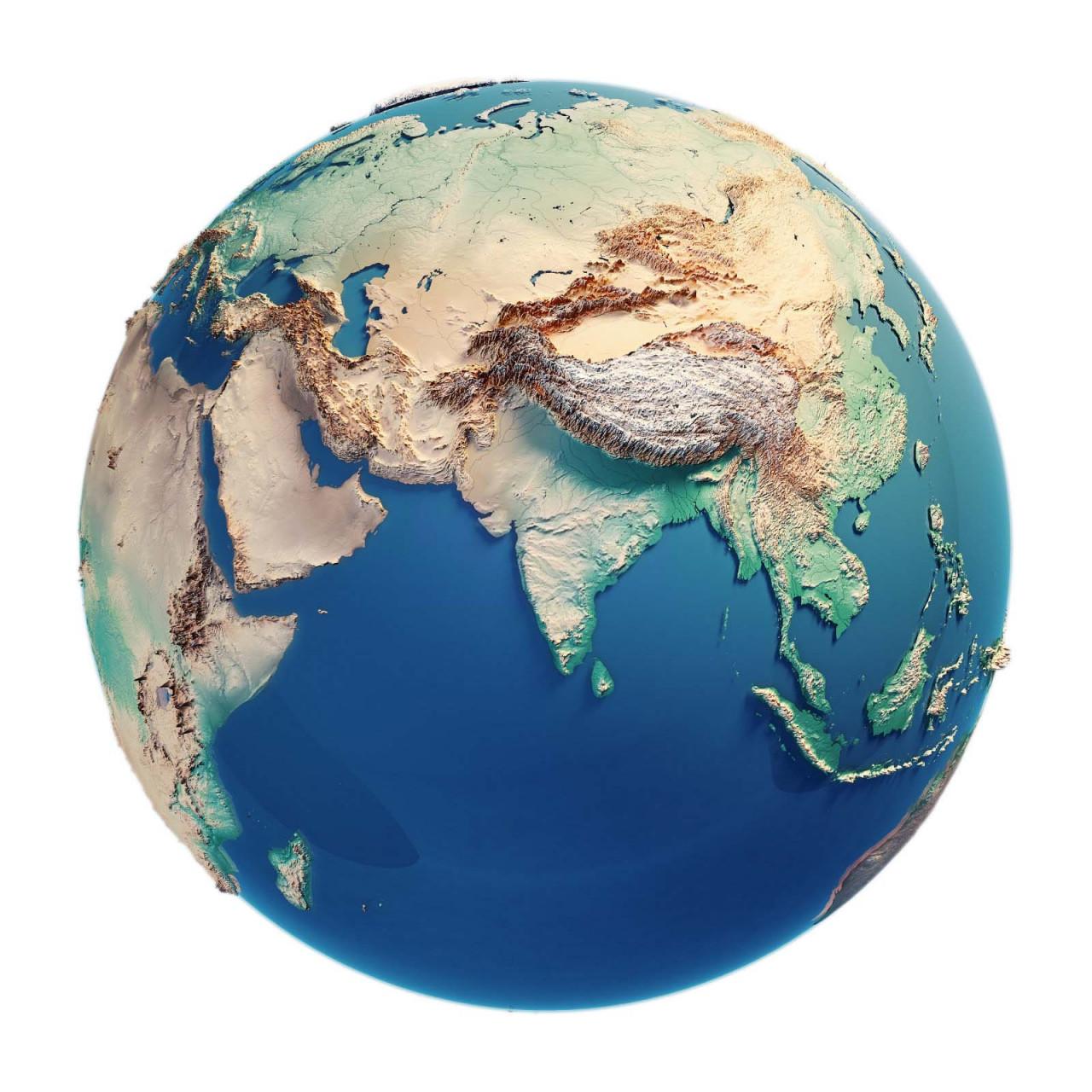 看到这份榜单，发现了一个规律:全球各国的领土面积，俄罗斯排名第一并且是独一档，全