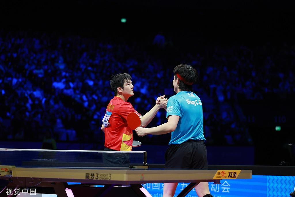 樊振东全运会单打&团体两次击败No.1王楚钦, 洛奥周期能否获得一席之地?