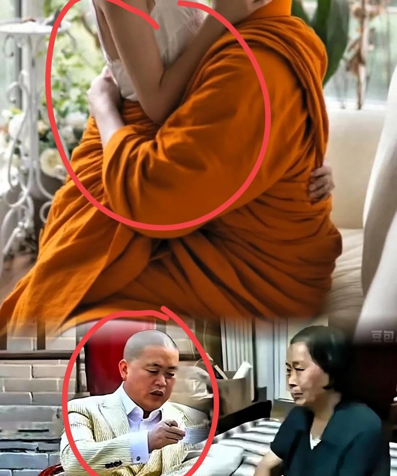 老人太可怜了！释永信的母亲本该享受天伦之乐，她年事已高，面容慈祥，和