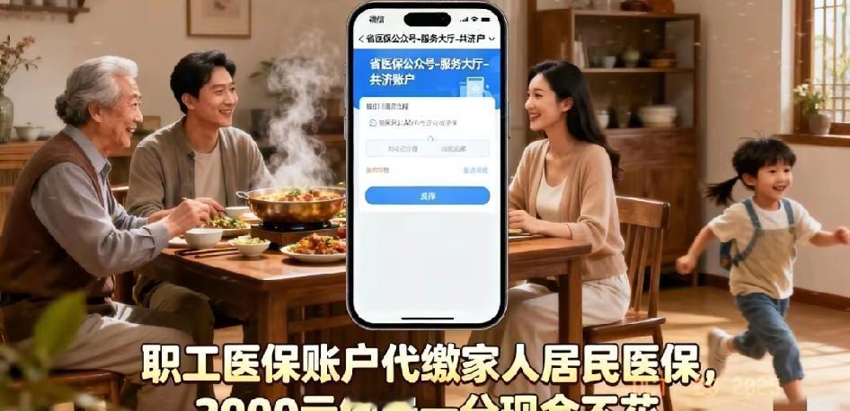 今年医保这波操作真的戳中老百姓心坎了!家里5口人交居民医保,一人400