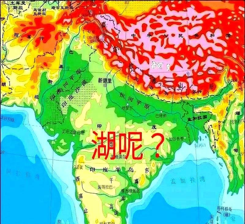 最近印巴冲突愈演愈烈，我无意中多看了几眼南亚地图，忽然脑海中冒出一个问题，就是为