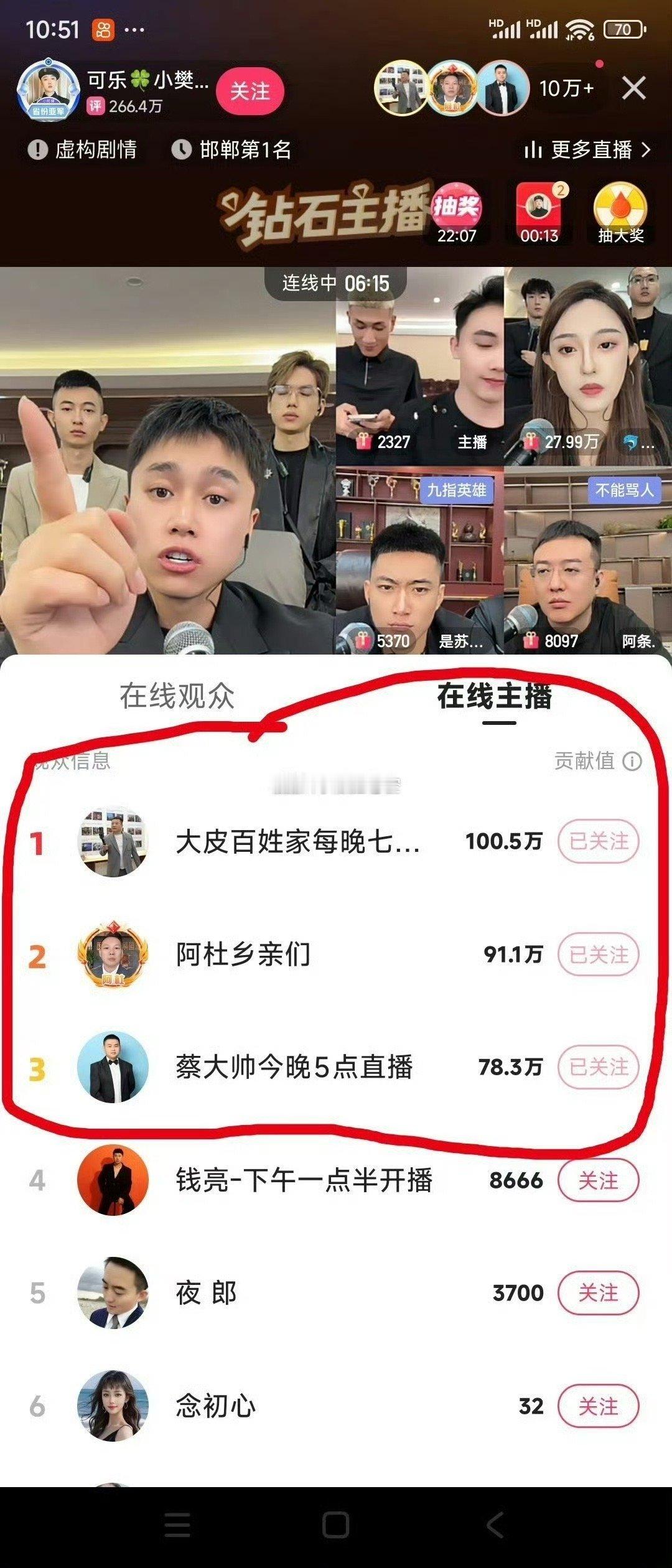 四川可乐和刘二狗PK，多个大情感主播前来吸流！巴哥这是要和情感深度合作了吗？​
